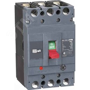 ВА-40А 50кА ВА-332 РЭ400А DEKraft - фото 3