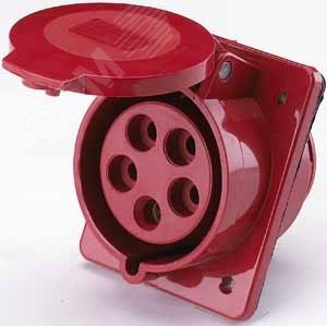 Розетка скрытая 3P+PE+N 32А 380В 425 (26055DEK) 3