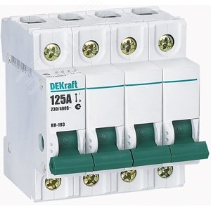Выкл. нагр. 4Р 20А ВН-103 DEKraft - Schneider Electric