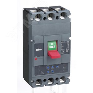Автоматический выключатель 3P 400А c Ir160А-400А 70кА - DEKraft
