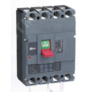 Автоматический выключатель 4P 400А c Ir160А-400А 70кА (21163DEK) - DEKraft