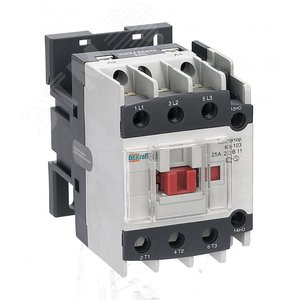 Контактор КМ-103 25А катушка управления 220В AC - SE (DEKraft)