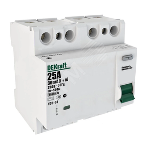 узо 4P 100A 100ма AC узо-03 6ка DEKraft - Schneider Electric