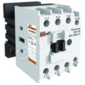 Контактор 25А катушка управления 230В AC 1НО - DEKraft