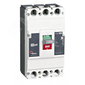 Выключатель автоматический трехполюсной 350А 35кА 5In ВА-304 L