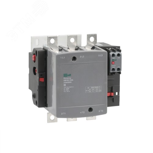 Контактор 150А 220В АС АС3 АС4 1НО+1НЗ КМ-102 - SE (DEKraft)