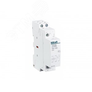 Контактор модульный 1НО+1НЗ 20А 230В МК-103 - SE (DEKraft)