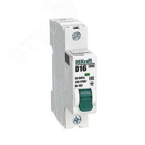 Авт. выкл. ВА103-1P-016A-D (12337DEK) - Schneider Electric