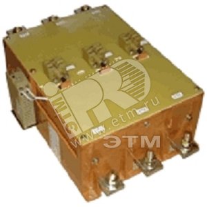 Контактор вакуумный КВ2-630-3 В3 380В б/к 3р с ОПН-0.4 кВ АС/DC 110В - ЧЭАЗ