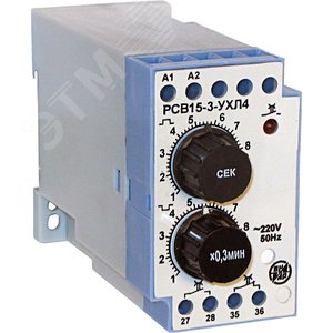 РСВ-15-3 220В 1-10с постоянный ток на DIN-рейку реле - ЧЭАЗ г.Чебоксары