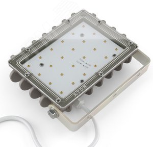 Светильник светодиодный ДО-25Вт, IP65, 5000К, 3250 Лм, 120 градусов, 220В, F 3