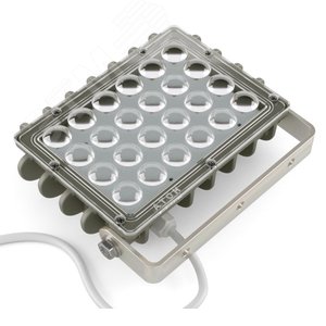 Прожектор ДО-20Вт, IP65, 5000К, 1850Лм, луч 6 градусов, 12-40Впост, F 3