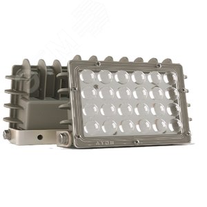 Прожектор ДО-20Вт, IP65, 5000К, 1850Лм, луч 6 градусов, 12-40Впост, F