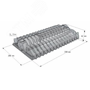Светильник светодиодный ДКУ-130Вт, IP67, 14000Лм, 5000К, Street 2