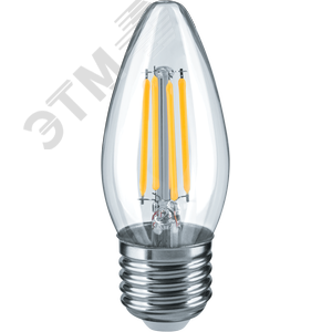 LED 4вт Е27,теплый,свеча,FILAMENT Navigator - Navigator Group