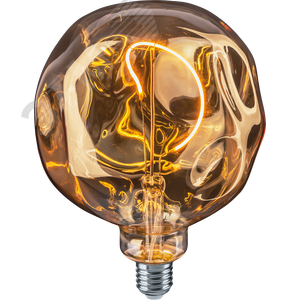 Лампа светодиодная LED 4вт E27 теплый G125ST ретро FILAMENT - Navigator Group