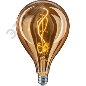 Лампа светодиодная LED 4вт E27 теплый PS125 ретро FILAMENT - Navigator Group