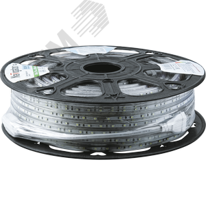 Лента светодиодная 4.8Вт/м 220В 6000К IP67 60LED/м NLS-3528 20м - Navigator Group