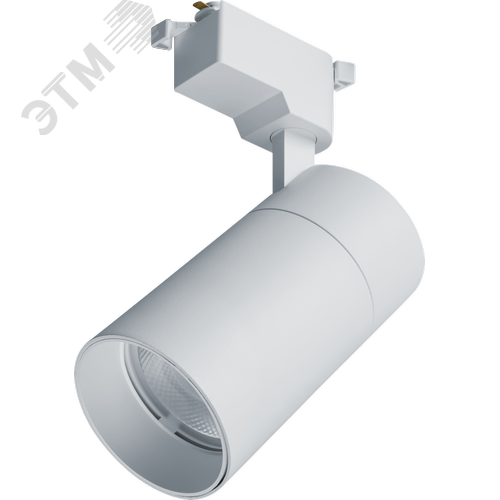 Светильник трековый светодиодный на шинопровод NLT-T1-1L-30W-840-WH-LED однофазный белый 30 Вт 4000К - Navigator Group, артикул 37792