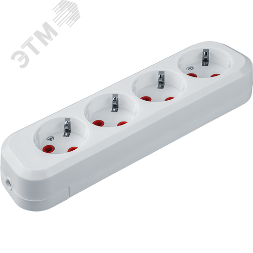 Колодка NCA-BL01-04-E-WH 4гн с/з пластик