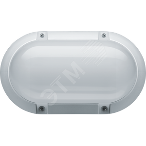 Светильник светодиодный ДБП-8w с оптико-акустическим датчиком 4000К 700Лм овальный пластиковый IP65 белый (61590 NBL-PO1) - Navigator Group