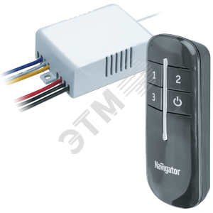 Выключатель Navigator с пуль том, 3 канала,       3х1000Вт (2N183N) - Navigator Group