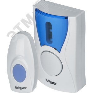 Звонок электрический Navigator 61 268 NDB-A-DC02-1V1-WH - Navigator Group