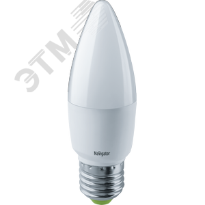 Лампа светодиодная LED 8.5вт Е27 теплый матовая свеча (61327 NLL-C37) - Navigator Group