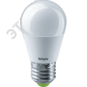 Лампа светодиодная LED 8.5вт Е27 теплый шар (61336 NLL-G45) - Navigator Group