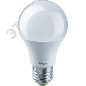 Лампа светодиодная LED 7вт 12/24в Е27 белый - Navigator Group