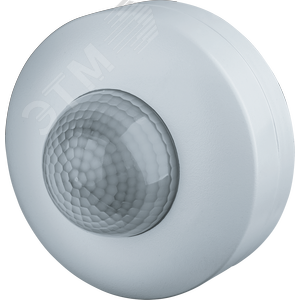 Датчик движения ИК потолочный 1200w 360 градусов 12м IP33 белый - Navigator Group