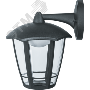 Светильник светодиодный ДБУ-8w вниз 4000К 560Лм IP44 черный