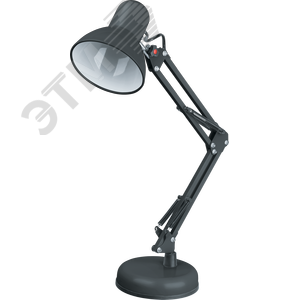 Светильник настольный NDF-D023-60W-BL-E27 на основании черный - Navigator Group
