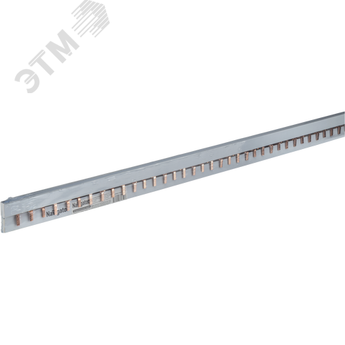 Шина соединительная типа PIN (штырь) 3-фазная 100А1м NBB-L-PIN-100-3 - фото 2