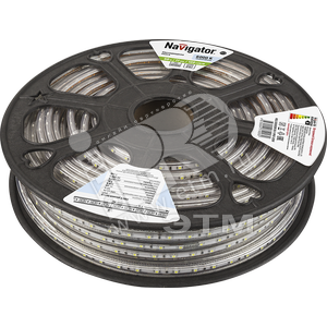 Лента светодиодная LEDх120/м 1м 7Вт/м 220В IP67 дневной (71928 NLS-2835) - Navigator Group