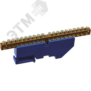 Шина нулевая на DIN-изолятор NBB-M69-20D/B - Navigator Group