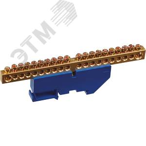 Шина нулевая на DIN-изолятор NBB-M812-20D/B - Navigator Group