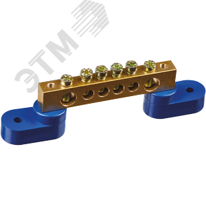 Шина нулевая на двух угловых изол NBB-M812-6C2/B - Navigator Group