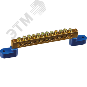 Шина нулевая на двух угловых изол NBB-M812-12C2/B - Navigator Group