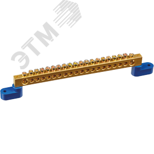 Шина нулевая на двух угловых изол NBB-M812-20C2/B - Navigator Group