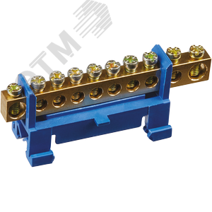 Шина нулевая на DIN-изоляторе тип Стойка NBB-M69-10P/B - Navigator Group