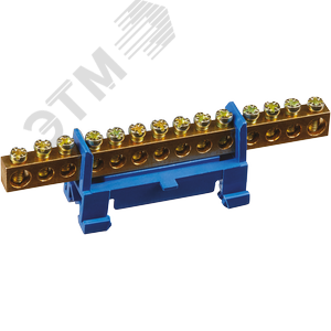 Шина нулевая на DIN-изолятор тип Стойка NBB-M69-14P/B - Navigator Group