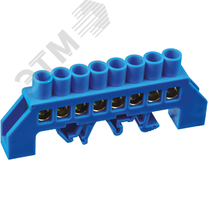 Шина нулевая на DIN-изоляторе тип Стойка NBB-I812-8DP/B - Navigator Group