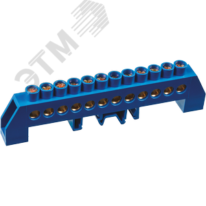 Шина нулевая на DIN-изоляторе тип Стойка NBB-I812-12DP/B - Navigator Group