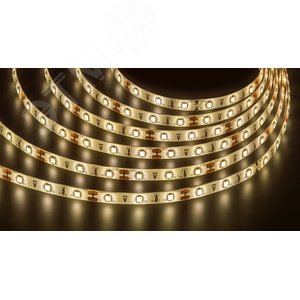 Лента LEDх60/м,5м,4.8w/m,12в.IP65,Pro,теп-бел.Nav. - Navigator Group
