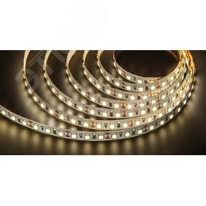 Лента LEDх120/м,5м,9.6w/m,12в.Pro,теп-бел.Navigat. - Navigator Group