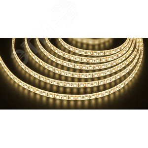 Лента LEDх120/м,5м,9.6w/m,12в.IP65,Pro,теп-бел.Nav - Navigator Group