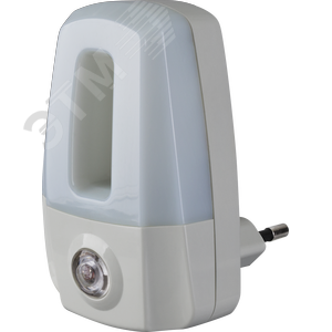 Ночник светодиодный 0.5w LED NNL-SNR02-WH фотореле белый - Navigator Group