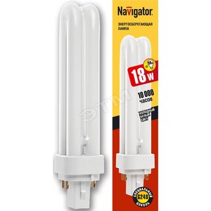 Лампа энергосберегающая КЛЛ 18вт NCL-PD 840 G24d (94075 NCL-PD) - Navigator Group