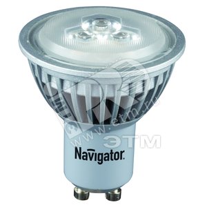 Лампа светодиодная LED 4вт 230в GU10 белый (94143 NLL-PAR16) - Navigator Group
